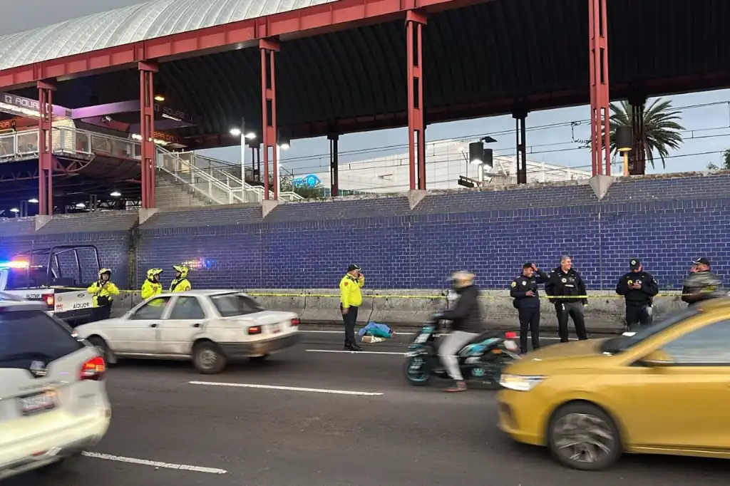 Mujer en situación de calle muere atropellada cerca del Metro Agrícola Oriental
