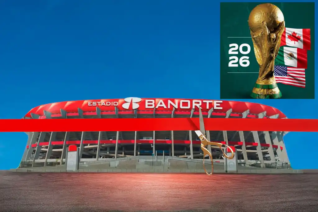 El Estadio Banorte, uno de los recintos futbolísticos más icónicos del planeta, avanza en su remodelación de cara al próximo Mundial.