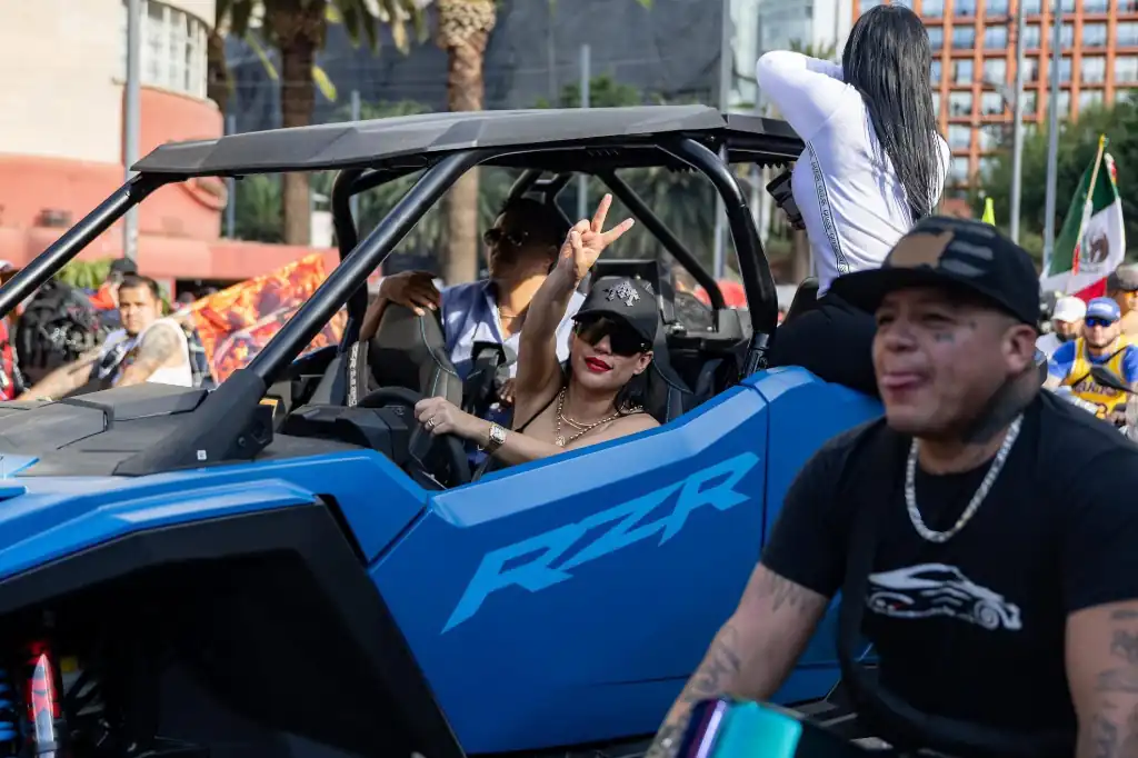 Rodada de Sandra Cuevas termina con más de 70 motos en el corralón tras operativo policial