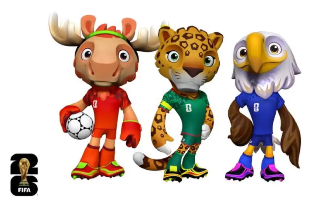 Maple, Zayu y Clutch: las nuevas mascotas del Mundial 2026