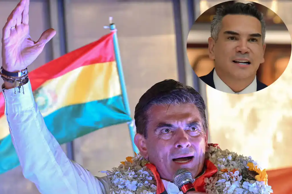 Alejandro “Alito” Moreno felicita a Rodrigo Paz tras su virtual triunfo en Bolivia