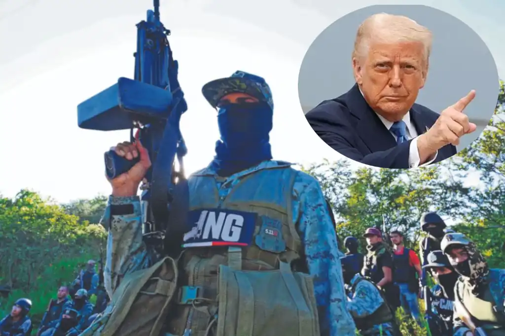 Trump evalúa incursión militar en México contra cárteles, según revela NBC