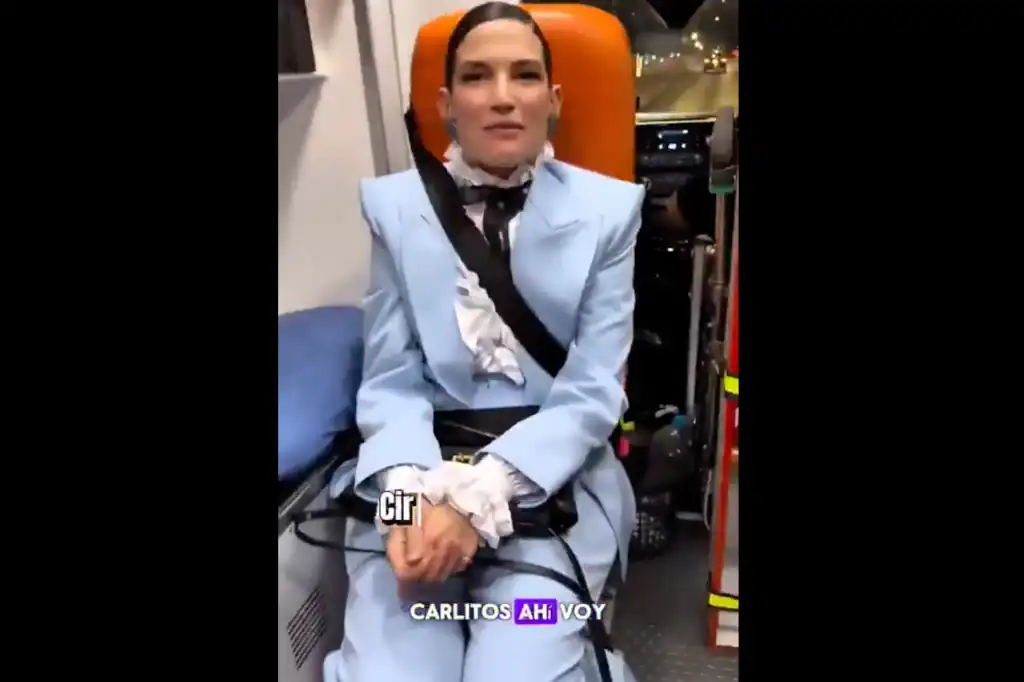Indignación en redes: Natalia Jiménez usa ambulancia para llegar a fiesta de Carlos Rivera