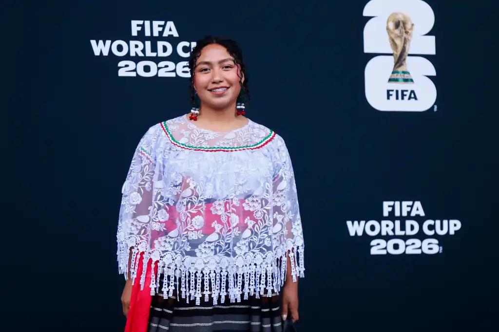 Yolett Cervantes lleva la identidad de Veracruz al Mundial 2026 con traje tradicional
